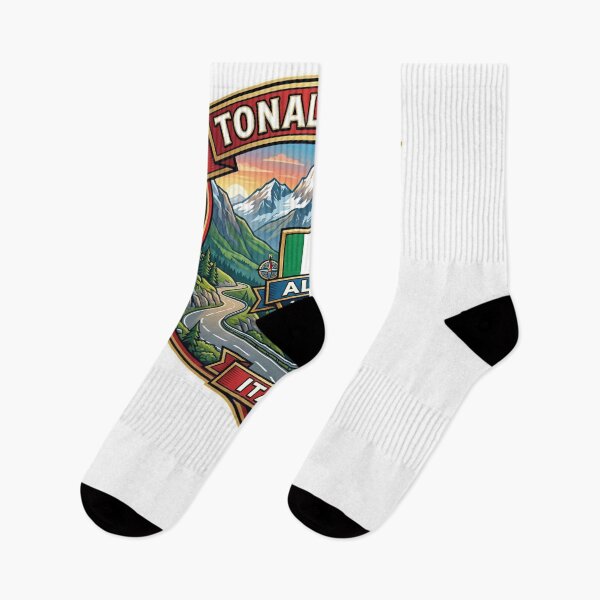 Item preview, Tonale Pass – Passo del Tonale – Alpine Landscape Biker Design designed and sold by enzoade.