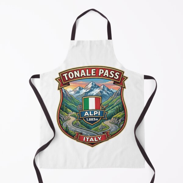 Item preview, Tonale Pass – Passo del Tonale – Alpine Landscape Biker Design designed and sold by enzoade.