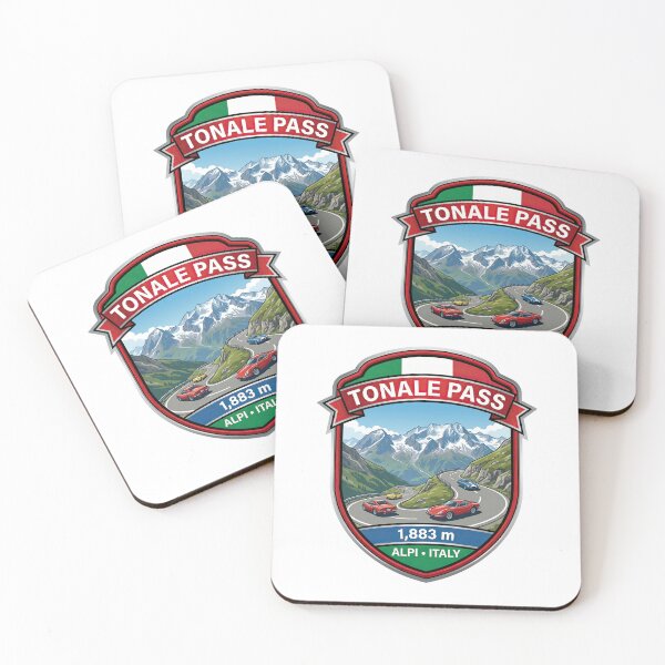 Item preview, Tonale Pass – Passo del Tonale – Italian Motorcycle Travel Artwork designed and sold by enzoade.