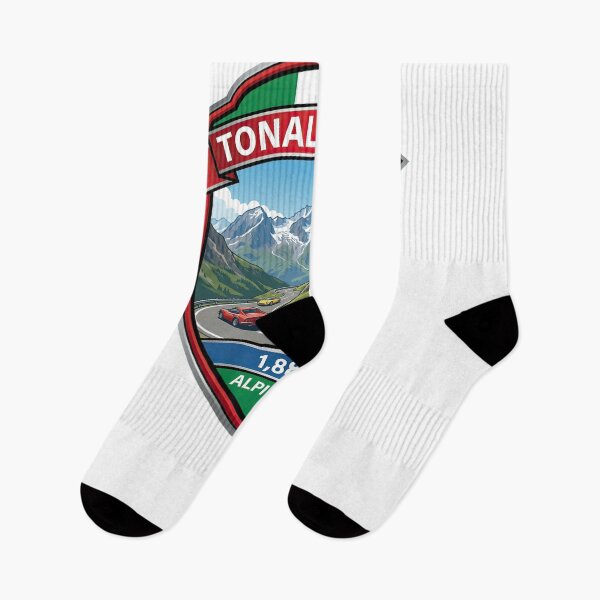 Item preview, Tonale Pass – Passo del Tonale – Italian Motorcycle Travel Artwork designed and sold by enzoade.