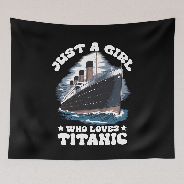 Item preview, Titanic Girl Loves Titanic - Girl Titanic Design for Women designed and sold by farhanhafeez.