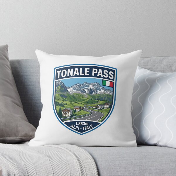 Item preview, Tonale Pass – Passo del Tonale – High Altitude Alpine Road Design designed and sold by enzoade.