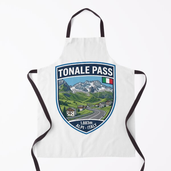 Item preview, Tonale Pass – Passo del Tonale – High Altitude Alpine Road Design designed and sold by enzoade.
