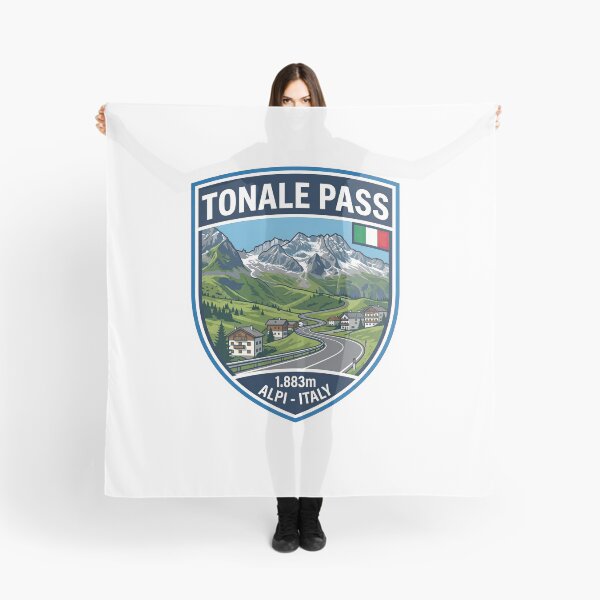 Item preview, Tonale Pass – Passo del Tonale – High Altitude Alpine Road Design designed and sold by enzoade.