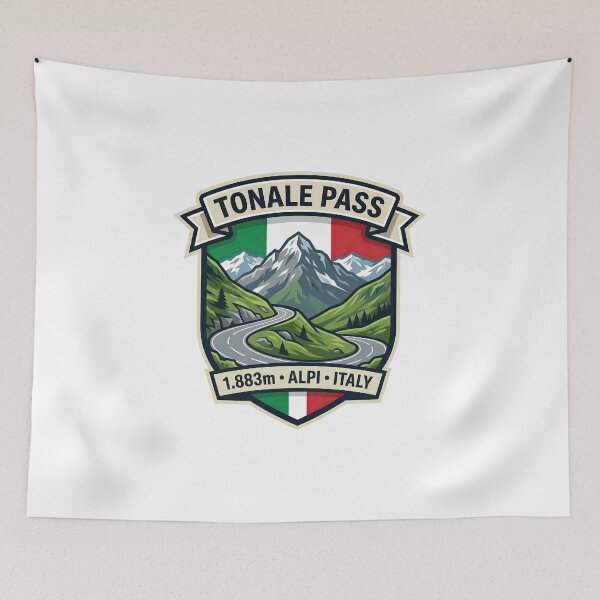 Item preview, Tonale Pass – Passo del Tonale – Classic Italian Alps Mountain Pass designed and sold by enzoade.