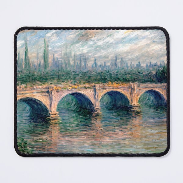 Item preview, Waterloo Bridge at Sunset - Reverie of Urban Splendor  designed and sold by artdesignsnow.