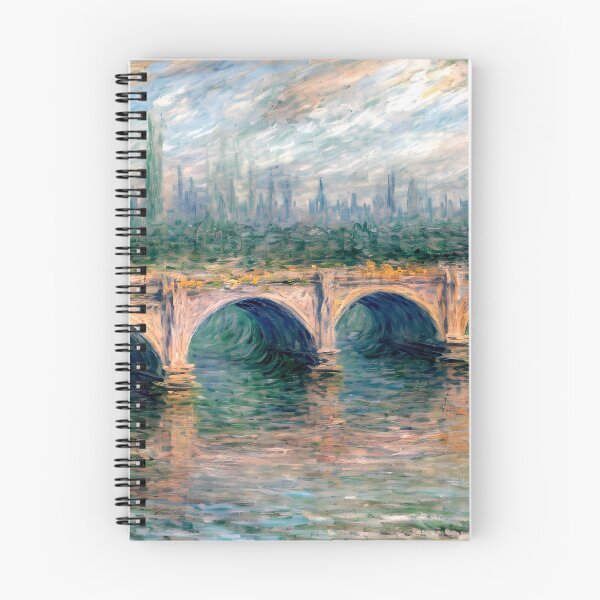 Item preview, Waterloo Bridge at Sunset - Reverie of Urban Splendor  designed and sold by artdesignsnow.