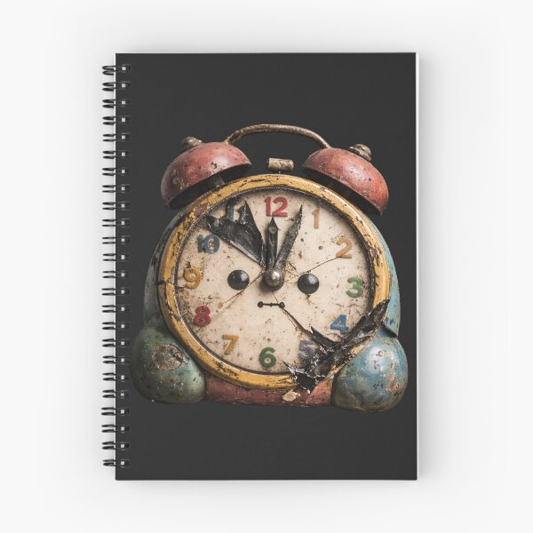 Item preview, Broken Alarm Clock – Morning Rage designed and sold by DesignsByHania.