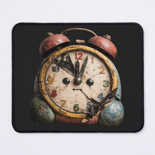 Item preview, Broken Alarm Clock – Morning Rage designed and sold by DesignsByHania.