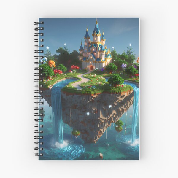 Item preview, Fantasy Floating Island World - Minecraft Art designed and sold by athanasioungr.