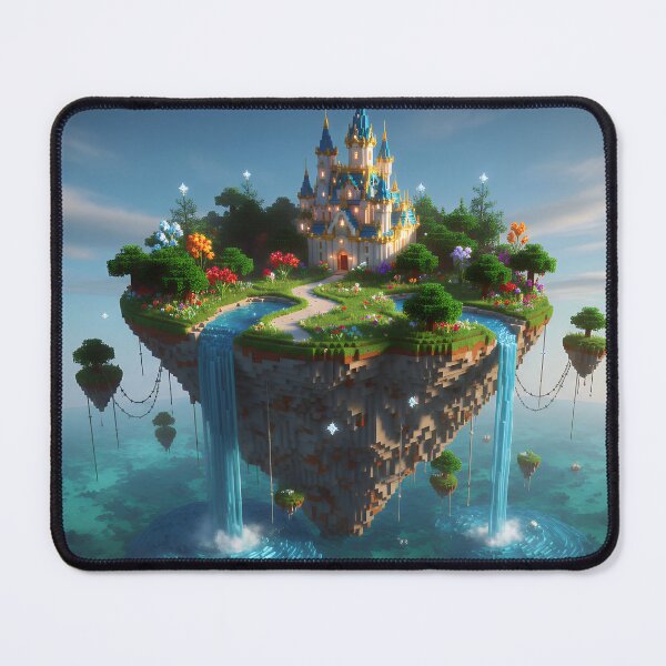 Item preview, Fantasy Floating Island World - Minecraft Art designed and sold by athanasioungr.