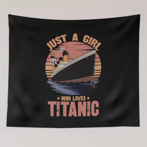 Item preview, Titanic Girl Loves Titanic - Girl Titanic Design for Women designed and sold by farhanhafeez.