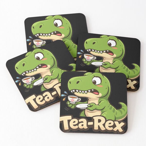 Item preview, Tea-Rex – Adorable Dinosaur Tea Lover designed and sold by CheepMunks.