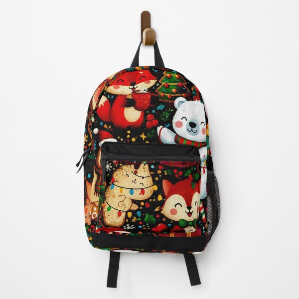 Item preview, festive vibes cute animal doodle art designed and sold by Mudikeys.