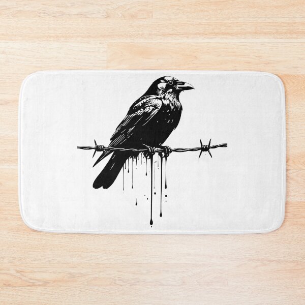Item preview, Raven on Barbed Wire Ink designed and sold by FPGraphicArts.