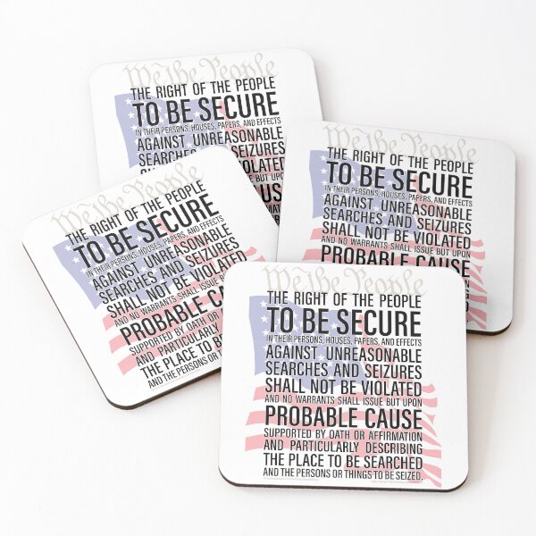 Item preview, The Fourth Amendment of U.S. Constitution designed and sold by travelwitheric.
