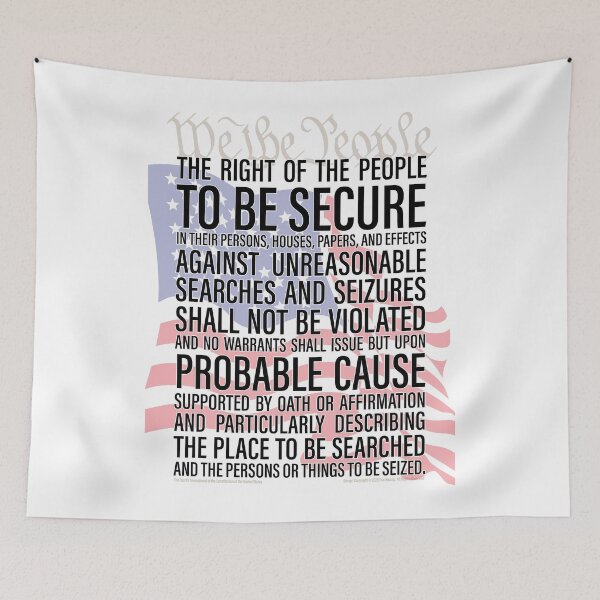 Item preview, The Fourth Amendment of U.S. Constitution designed and sold by travelwitheric.
