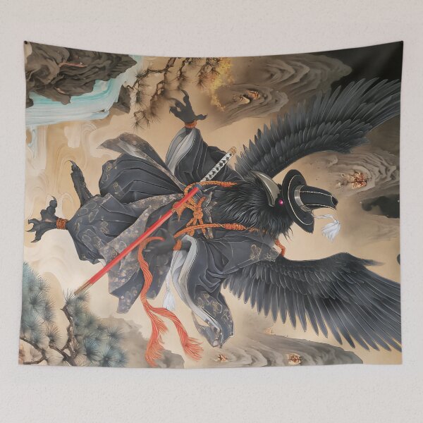 Item preview, Karasu Tengu Descending upon the Sacred Peak designed and sold by Wa-Sa-bi.