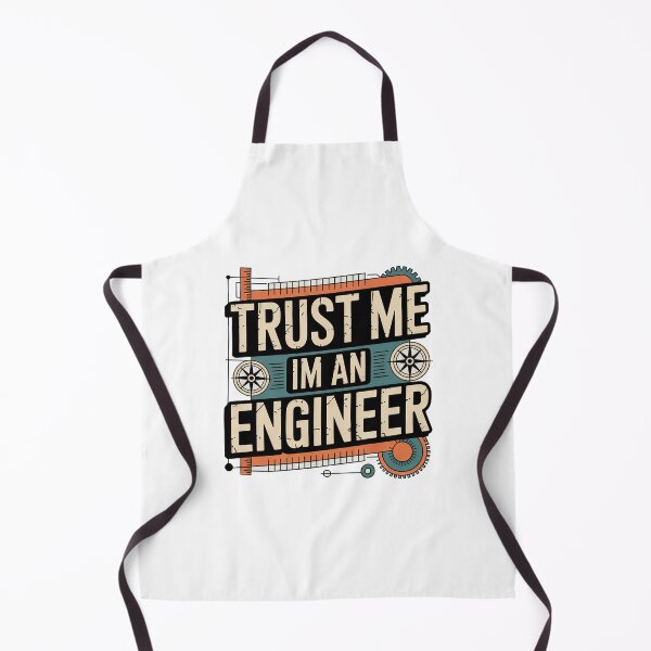 Item preview, Trust Me I'm An Engineer, Retro Vintage Style designed and sold by graphic-genie.
