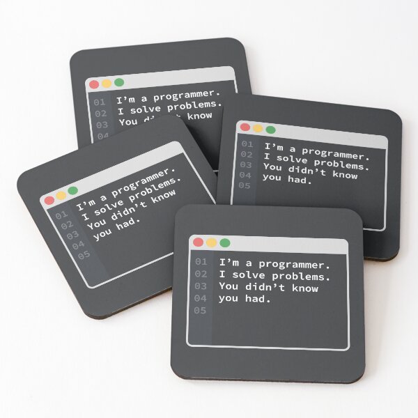 Item preview, Coding Problem Solver Quote designed and sold by CosmoMagiclk.