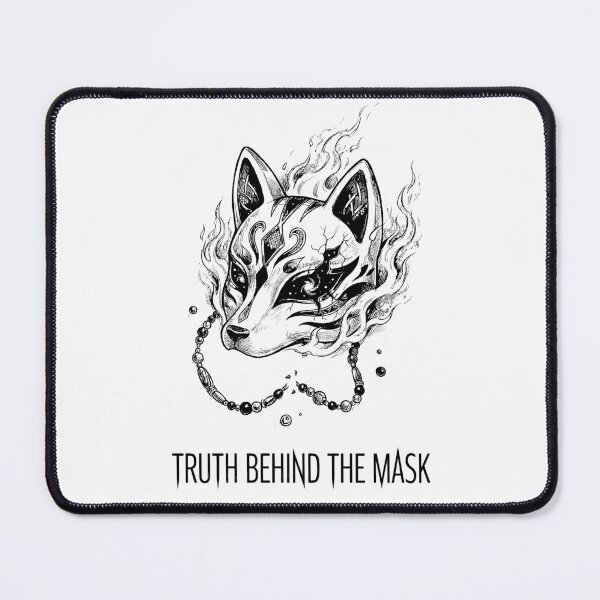 Item preview, Veneer of the Fox Spirit - Japanese Kitsune Mask designed and sold by bapupa.