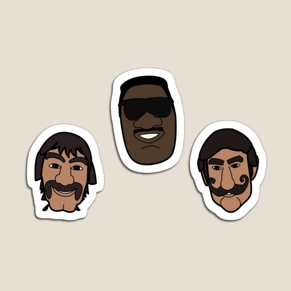 Hall of Fame Heads Magnet