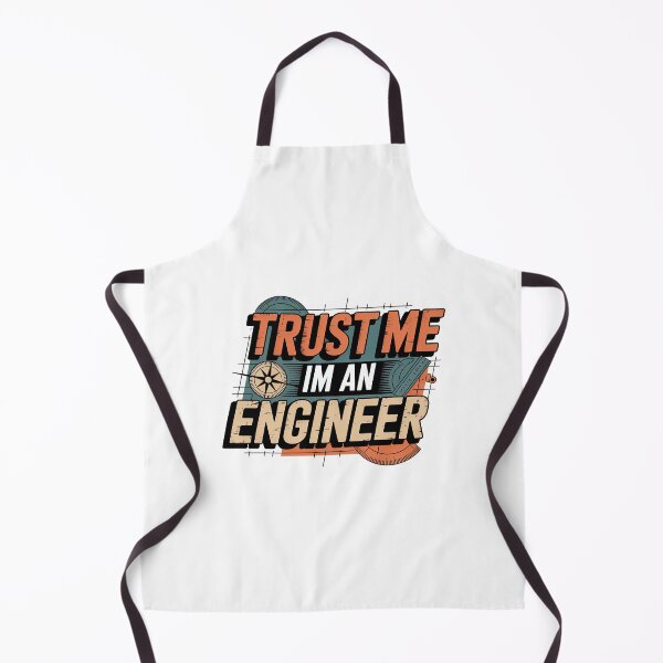 Item preview, Trust Me I'm An Engineer, Retro Vintage Style designed and sold by graphic-genie.