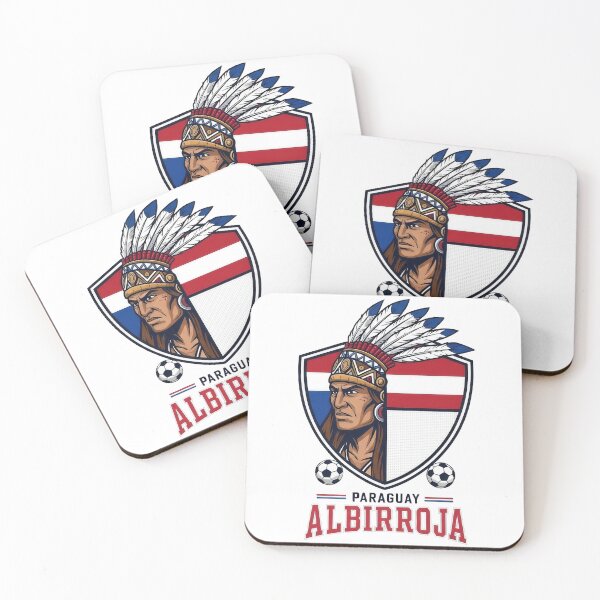 Item preview, Paraguay Soccer Albirroja Warrior designed and sold by Majorprint.
