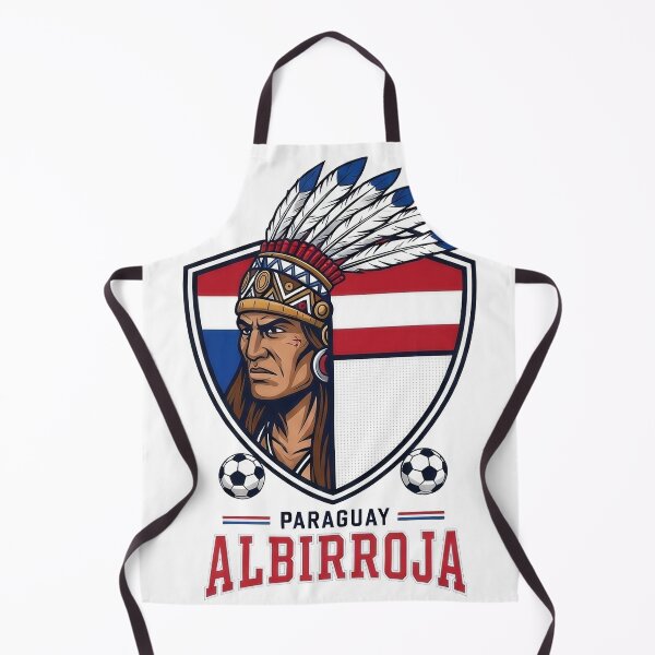Item preview, Paraguay Soccer Albirroja Warrior designed and sold by Majorprint.