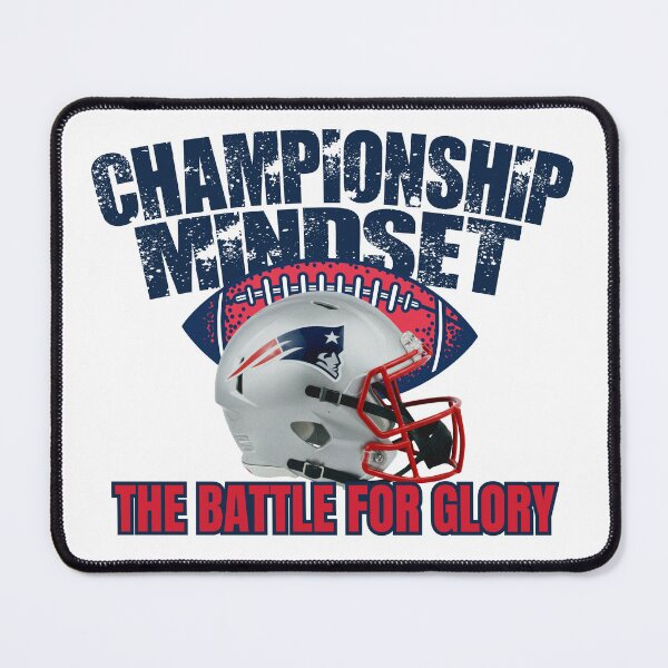 Item preview, Championship Mindset Patriots Football Fan Design designed and sold by PixelGrafiks.