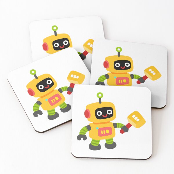 Item preview, Tiny Robot Playground  designed and sold by KJackArtwork.