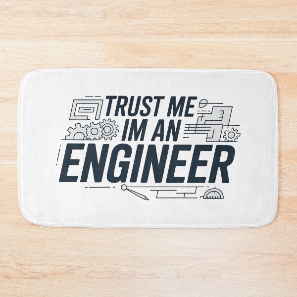 Item preview, Trust Me I'm An Engineer, Retro Vintage Style designed and sold by graphic-genie.