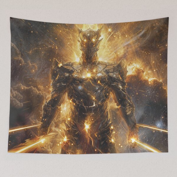 Item preview, Emberborn Warrior — Warrior Artwork designed and sold by QuantumDrift.