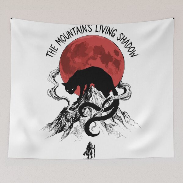 Item preview, The Mountain Shadow - Nekomata Cat designed and sold by bapupa.