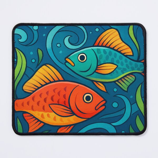 Item preview, Colorful fish in the swirling water designed and sold by Sigtrix.