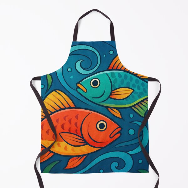 Item preview, Colorful fish in the swirling water designed and sold by Sigtrix.