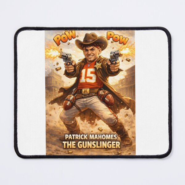Item preview, Patrick Mahomes The Gunslinger designed and sold by Kaboba.