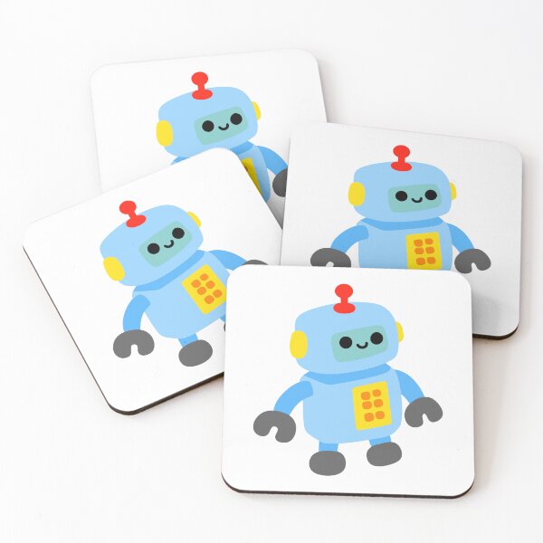 Item preview, Tiny Robot Playground  designed and sold by KJackArtwork.