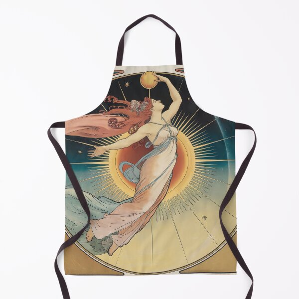 Item preview, Art Nouveau Morning Star Allegory | Venus Celestial Woman Inspired by Alphonse Mucha designed and sold by Tamas Das.