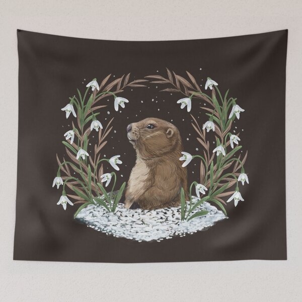 Item preview, Groundhog Dog Day designed and sold by lauragraves.