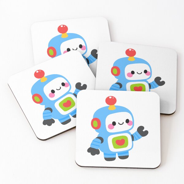 Item preview, Tiny Robot Playground  designed and sold by KJackArtwork.
