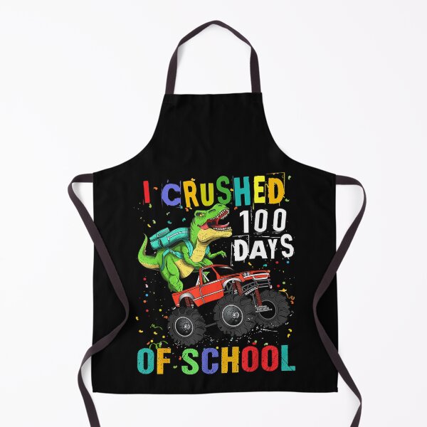 Artikelvorschau, Ich habe 100 Tage Schule gerockt – Dinosaurier-Monster-Truck-Junge entworfen und verkauft von MatherFisher.