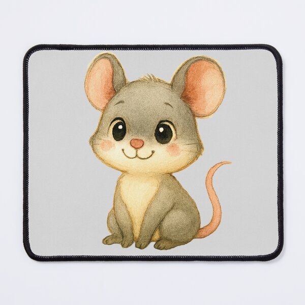 Item preview, The Whiskered Acrobat: Eurasian Harvest Mouse designed and sold by FreiherrPK.