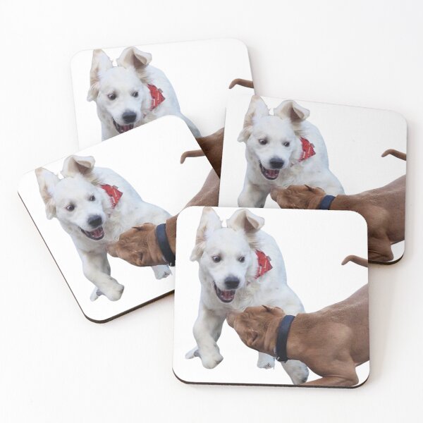 Item preview, Funny Dogs Playing illustration designed and sold by Nika Art Studio.