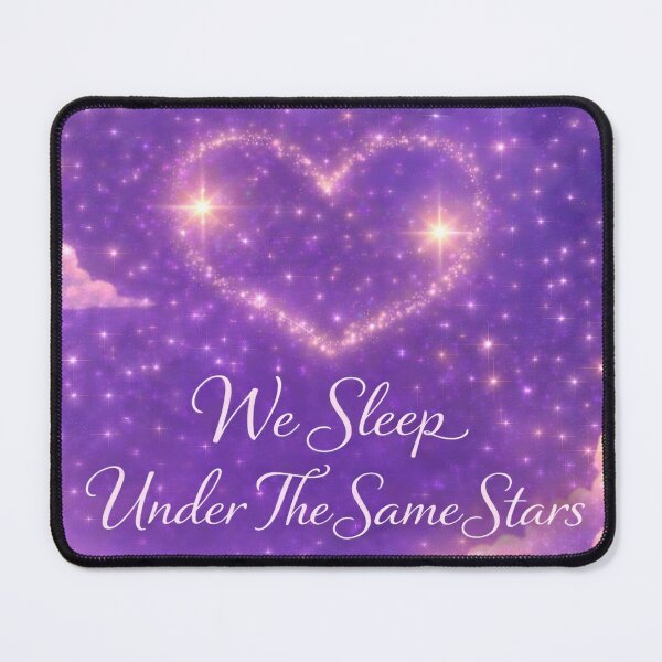 Item preview, Long Distance Relationship We Sleep Under Same Stars designed and sold by ArcanePrintsxo.