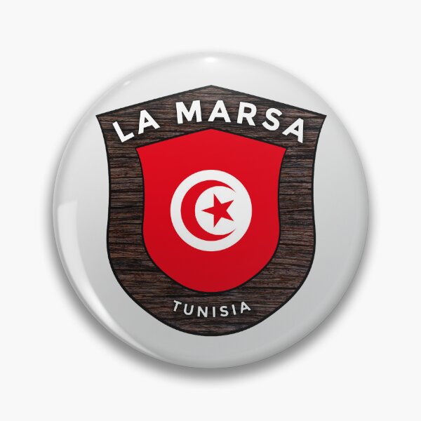 Item preview, La Marsa Tunisia | Flag Shield Travel Emblem designed and sold by World Designs.