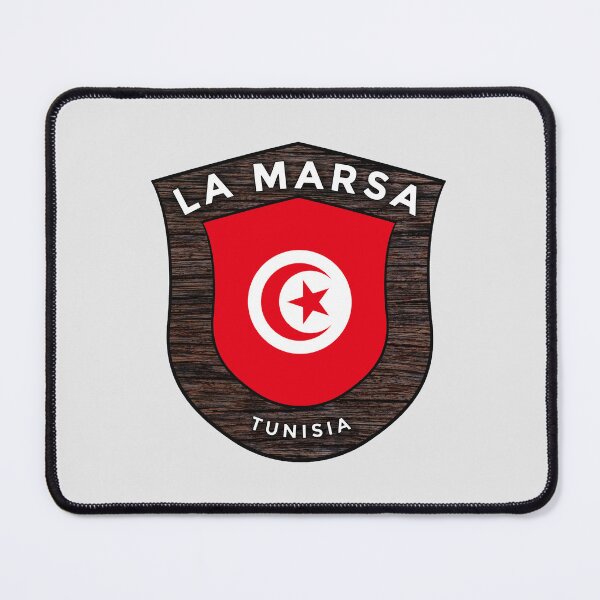 Item preview, La Marsa Tunisia | Flag Shield Travel Emblem designed and sold by World Designs.