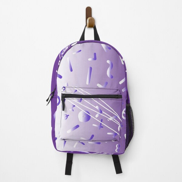 Item preview, A set of mathematical numbers in a white and purple pattern. designed and sold by KwangCB.