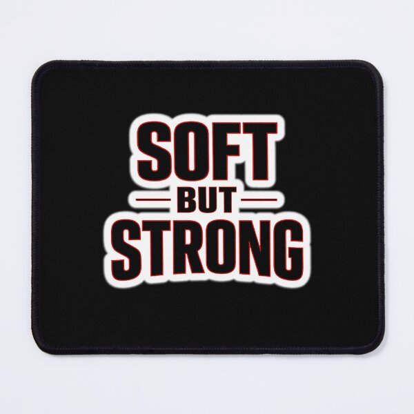 Item preview, Soft but strong-bold attitude typography design designed and sold by harshartsz.