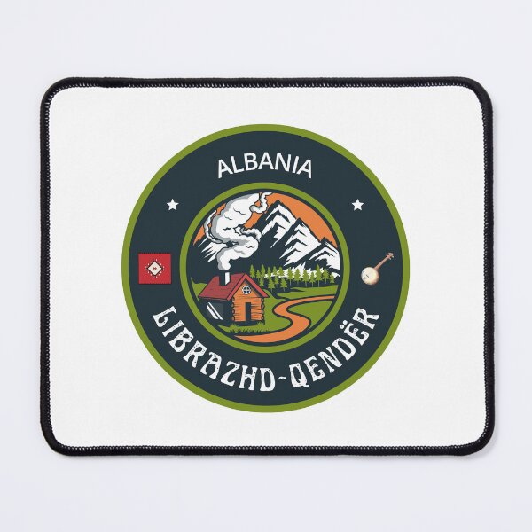 Item preview, Librazhd Albania | Green Travel Emblem designed and sold by World Designs.